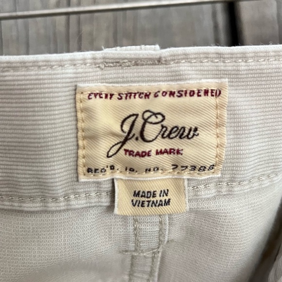 J. Crew 484 Slim 5 Pocket Pant in Off-White - Picture 3 of 4